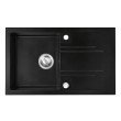 Chiuveta compozit Ferro Mezzo II reversibila 78x48 cm grafit