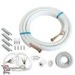 Kit complet montaj aer conditionat 24000 BTU, teava 5/8 - 3/8 - cu suporti - 3 metri