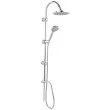 Set de dus dual Ferro Rondo crom fara baterie