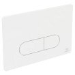 Clapeta de actionare Ideal Standrad OLEAS M1 alb cu dubla comanda pentru rezervor incastrat