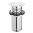 Ventil lavoar Ferro S283-WBP, click-clack, alama, crom, diametru 1 1/4"