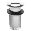 Ventil lavoar Ferro S283B, click-clack, alama, crom, diametru 1 1/4
