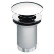 Ventil lavoar Ferro S285, click clack, alama, crom, diametru 1 1/4