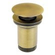 Ventil lavoar Ferro S285BR , alama, auriu, 1 1/4"