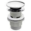 Ventil lavoar Ferro S287PP-B, click-clack, polipropilena, crom, diametru 1 1/4