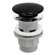 Ventil lavoar Ferro S288PPCB, ceramic, ppr, negru, 1 1/4”