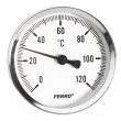 Termometru axial Ferro T63120A, 63 mm x 1/2