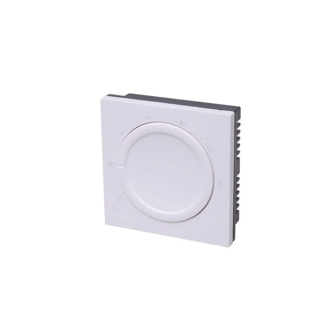 Termostat de ambient Danfoss BasicPlus2 WT-T cu fir, neprogramabil, incastrat in perete