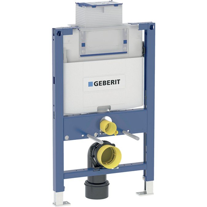 Rezervor incastrat Geberit Duofix pentru vas WC suspendat, 82 cm, cu rezervor încastrat Omega 12 cm
