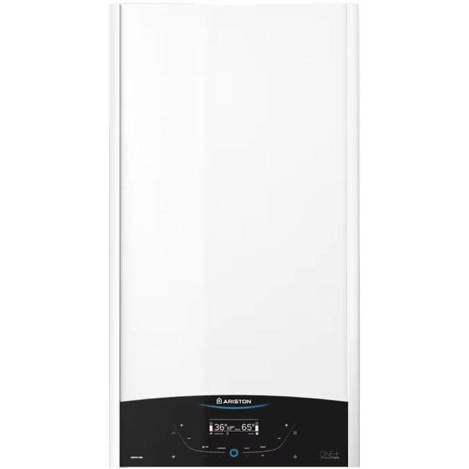 Centrală termică în condensare Ariston Genus One+ WIFI 35 kW, kit evacuare inclus, încălzire și apă caldă