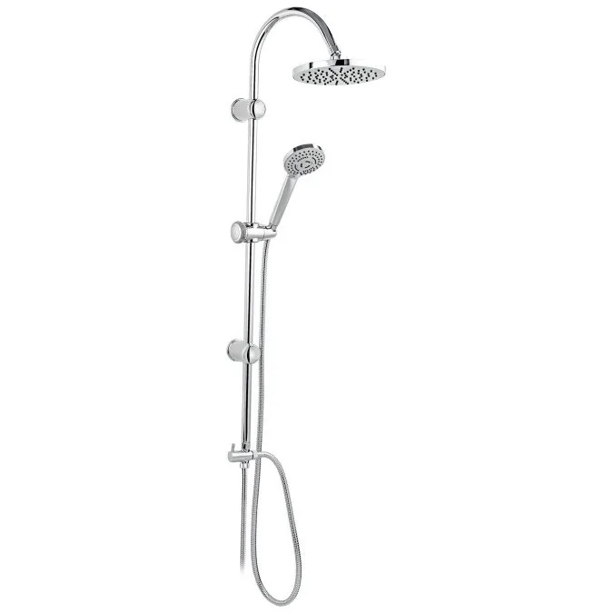Set de dus dual Ferro Rondo crom fara baterie