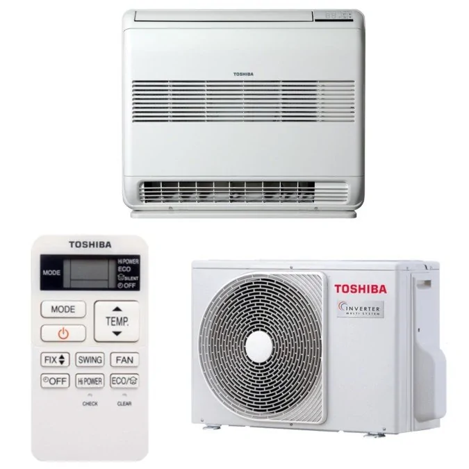 Aer conditionat tip consola Toshiba 13000 BTU Clasa A++ / A+++, WIFI, Filtru IAQ, modul HI-Power, modul ECO 7988545