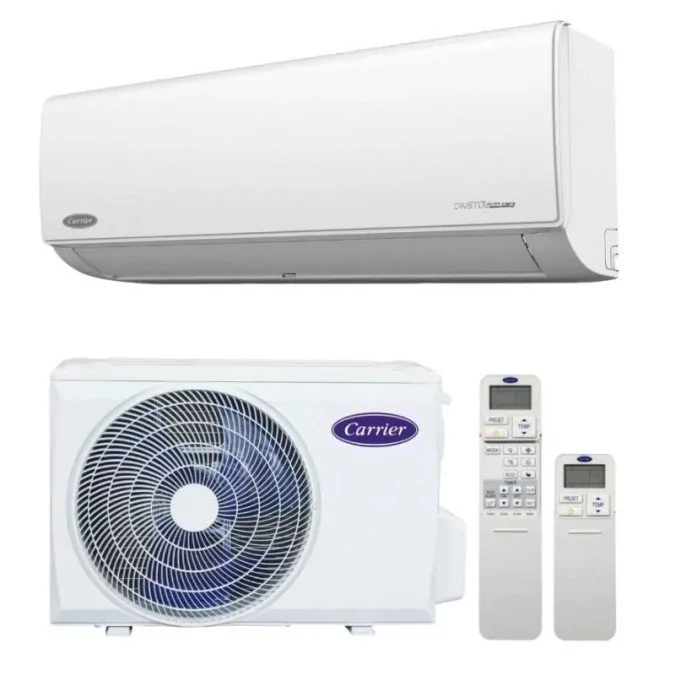 Aer conditionat Carrier Crystal Ultra Clean Plus 24000 BTU WIFI Clasa A++ / A+++, lampa UV, Filtru cu ioni