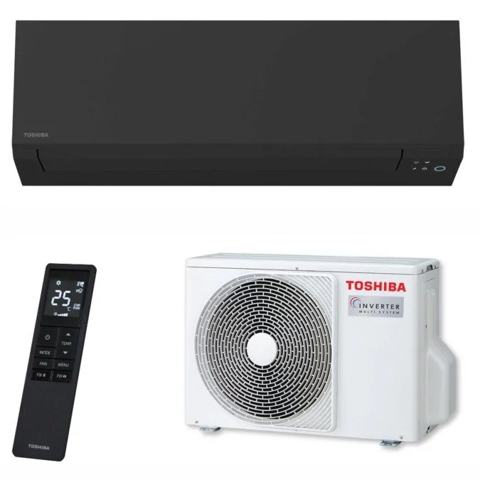 Aer conditionat Toshiba Edge Black 22000 BTU WIFI Clasa A++ / A++, tehnologie inovatoare 3D Airflow si HADA Care Flow, filtru Ultra Pure, Design modern 7988528
