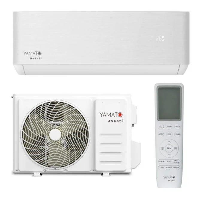 Aer conditionat Yamato Avanti 24000 BTU WIFI Clasa A++ / A+, protectie Golden Fin, filtrare dubla, auto-curatare