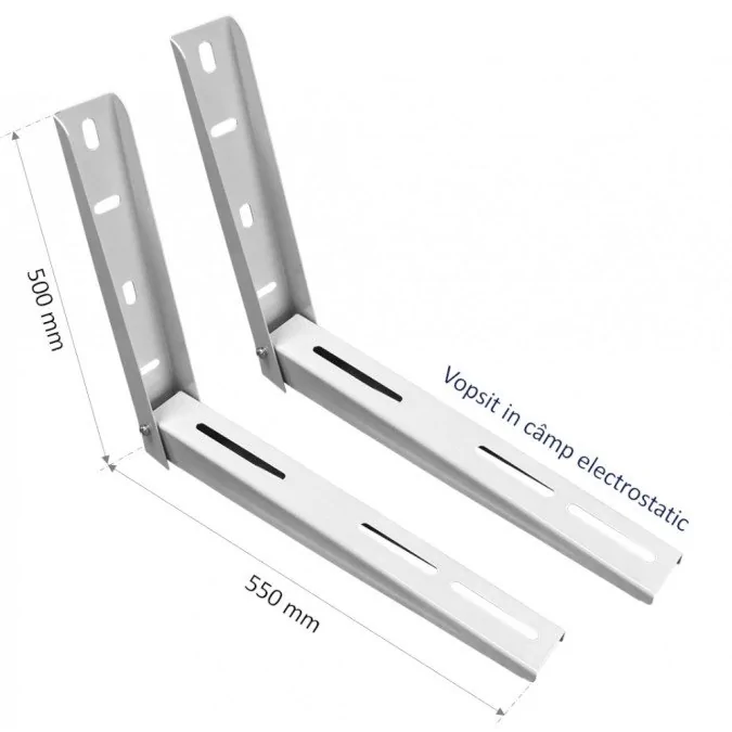 Console rabatabile aer conditionat 9000 - 24000 BTU, 500 x 550 mm (set 2 buc)