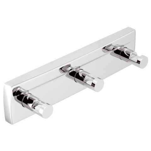 Cuier triplu Ferro Metalia 12 crom