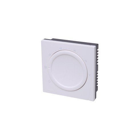 Termostat de ambient Danfoss BasicPlus2 WT-T cu fir, neprogramabil, incastrat in perete