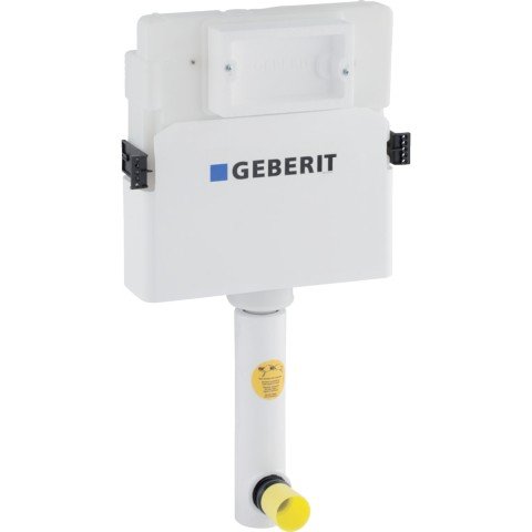 Bazin incastrat pentru WC Geberit Delta 12 cm 6 / 3 litri cu actionare din fata