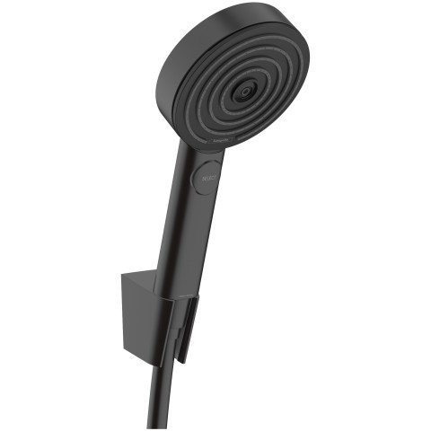 Set de dus Hansgrohe Pulsify Select 105 Relaxation negru mat 3 functii