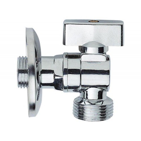 Robinet lavoar Tiemme cu sfera si rozeta 1/2 FE x 1/2 FE