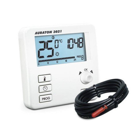 Termostat de ambient cu fir AURATON 3021 DS (LIBRA DS)