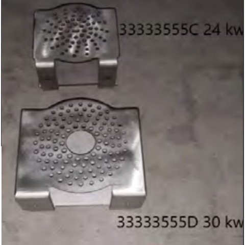 Gratar mobil termosemineu Ferroli Salerno Pellet 24