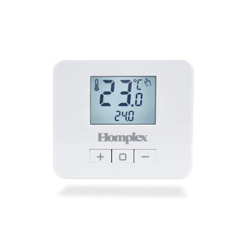Termostat de ambient Homplex EVO X RF fara fir, neprogramabil, incalzire in pardoseala