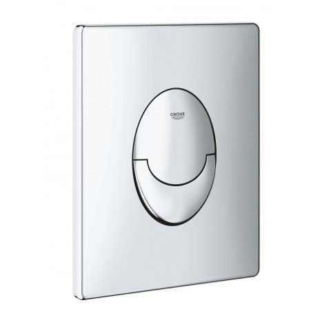 Clapeta de actionare WC Grohe Skate Air cromat cu dubla comanda pentru rezervor incastrat