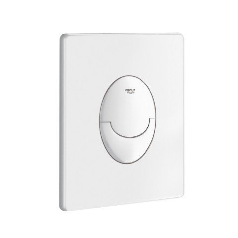 Clapeta de actionare WC Grohe Skate Air alb cu dubla comanda pentru rezervor incastrat