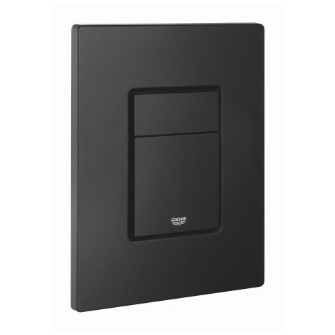 Clapeta de actionare WC Grohe Skate Cosmopolitan negru mat cu dubla comanda pentru rezervor incastrat