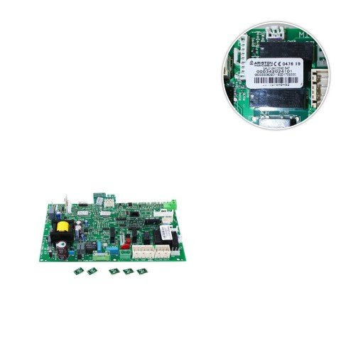 Placa electronica centrala Ariston Genus Premium, Clas Premium, Clas B Premium, Chaffoteaux Talia Green System 35 FF NG, Talia Green 30 FF NG, Serelia Green 25 FF N IT, Pigma Green 30 LPG, Niagara C Green 25 EE