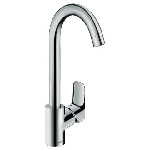 Baterie bucatarie Hansgrohe Logis 260 crom lucios