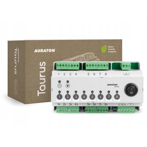Centru de comanda Auraton TAURUS cu fir cu 8 zone (8D PRO)