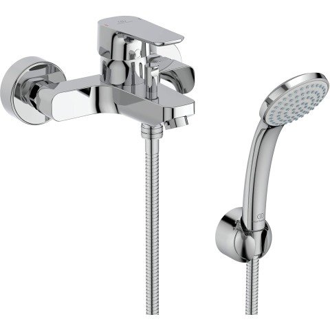 Baterie cada - dus Ideal Standard Ceraplan III B0719AA cu para, furtun si agatatoare de dus