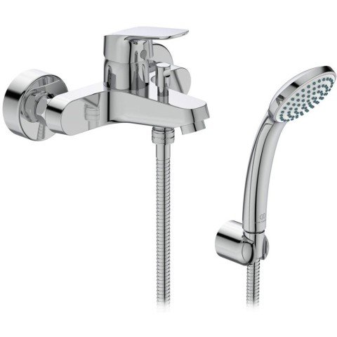 Baterie cada - dus Ideal Standard Ceraflex B1722AA cu para, furtun si agatatoare de dus