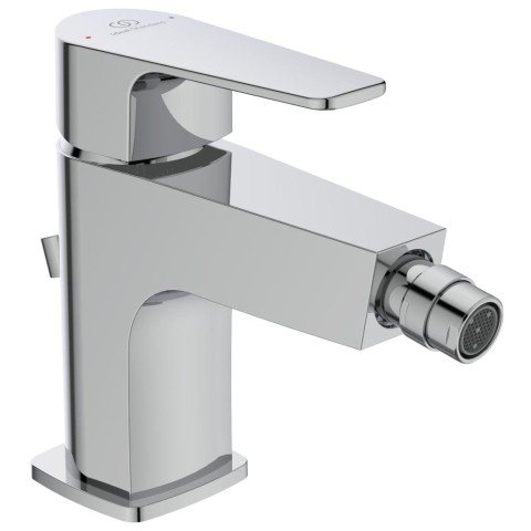 Baterie bideu Ideal Standard Cerafine D BC492AA crom cu ventil pop-up