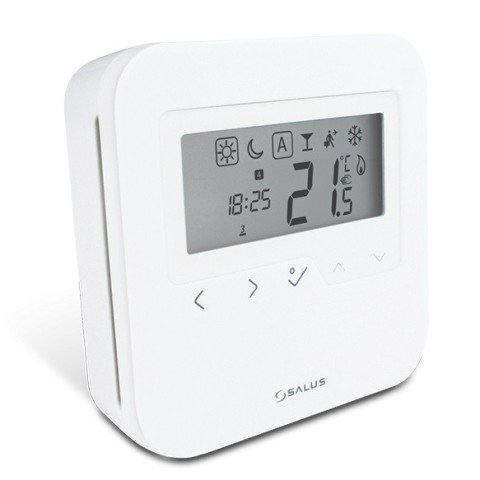 Termostat ambient Salus HTRP230 cu fir, pentru incalzire in pardoseala, programabil, 5 ani garantie