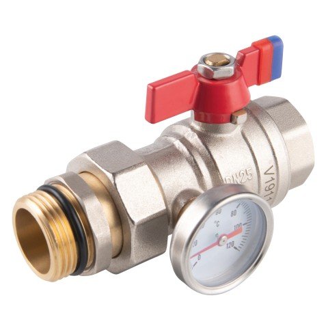 Robinet apa cu bila Ferro F-Power G1 cu racord olandez KFPS3T