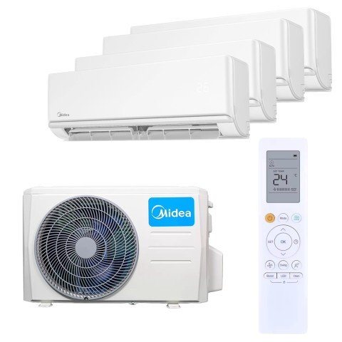 Aer conditionat multi-split Midea Xtreme Dura M36-4 36000 BTU R32 WIFI A++ / A+, 3x 9000 + 12000 BTU