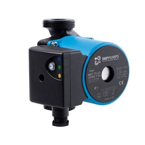 Pompa circulatie IMP-PUMPS NMT PLUS 25/60-130 cu turatie variablia, 10 bar, 50W, 230V