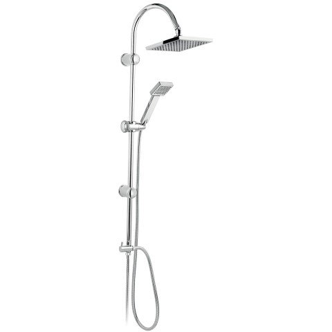 Set de dus dual Ferro Squerto crom fara baterie