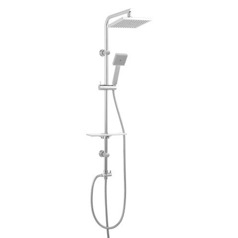 Set de dus dual Ferro Amigo Verdeline crom fara baterie