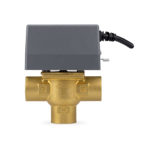 Vana motorizata Salus cu 3 cai si micro-contact, filet 3/4'' PMV34