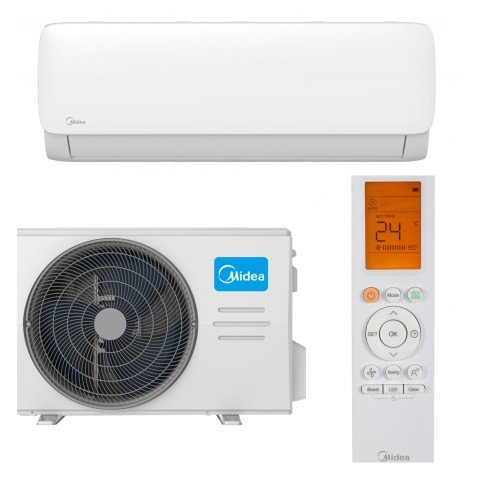Aer conditionat Midea Xtreme Fresh 12000 BTU WIFI Clasa A++ / A+, Filtru Hepa si Compus, Modul Smart Save, Auto-curatare cu sterilizare