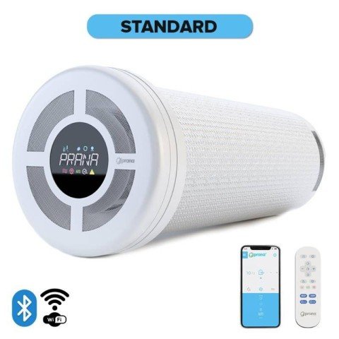 Recuperator de caldura rezidential PRANA 200C Standard ERP, debit 140mc/h, lungime 490mm