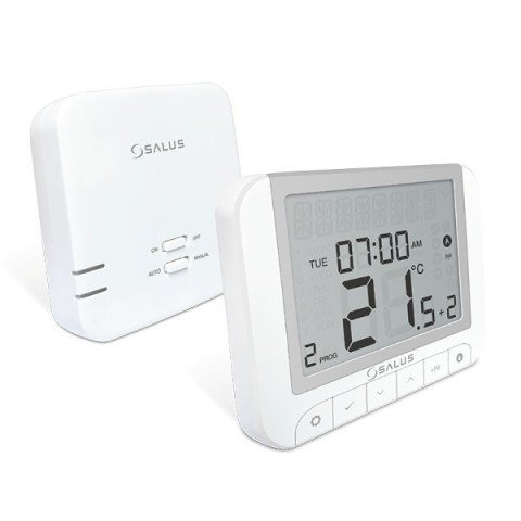 Termostat ambient Salus RT520RF fara fir, programabil, 5 ani garantie