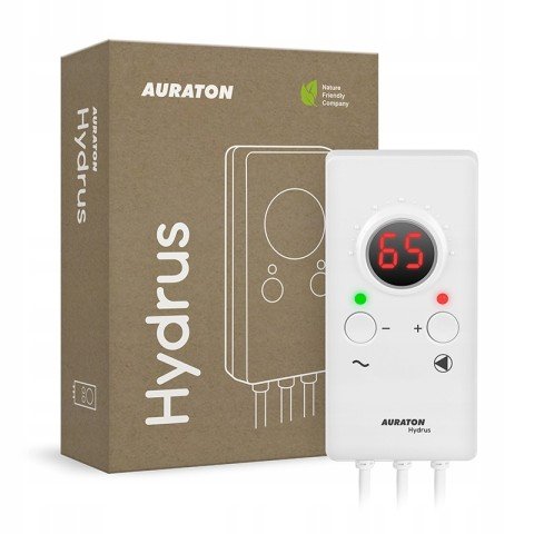 Controler pompa de circulatie Auraton S08 HYDRUS, 230V, alb