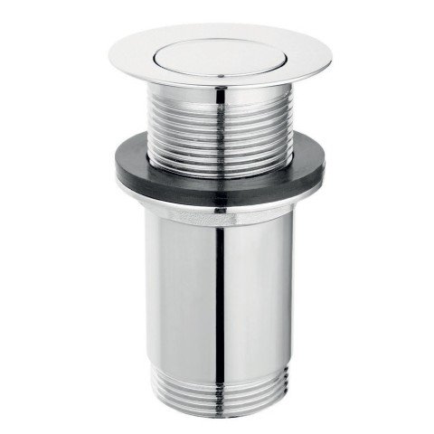 Ventil lavoar Ferro S283-WBP, click-clack, alama, crom, diametru 1 1/4"