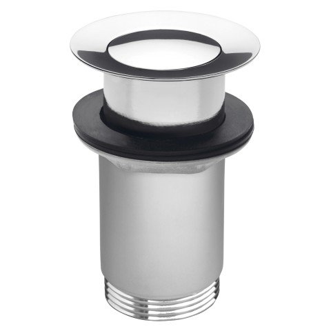 Ventil lavoar Ferro S283B, click-clack, alama, crom, diametru 1 1/4